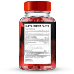 Vigor Boost Gummies close-up jar showing a tasty, convenient daily supplement.