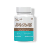 VILLAR BIOTECH Bone and Joint Peptide Complex bottle for daily mobility support.