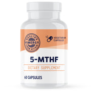 Vimergy 5-MTHF capsules bottle supports daily energy and balance.