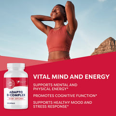 Vimergy Adapto-B capsules close-up highlighting ease of daily use.