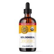 Vimergy Goldenseal tincture bottle with organic formula for daily use.