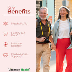 Pouring Vimerson Health Berberine capsules for easy daily dosing.