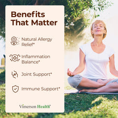 Vimerson Health Quercetin with Bromelain Turmeric bottle closeup shows smooth capsules for easy swallowing.