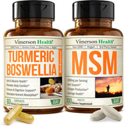 Vimerson Health turmeric-boswellia capsules for daily joint support and mobility.