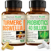Vimerson Health Turmeric Boswellia capsules for joint comfort and mobility.