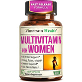Vimerson Health Women's Multivitamin bottle front view for daily wellness support