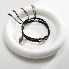 VIMIEW two-pack adjustable bracelets with slipknot for a custom fit.