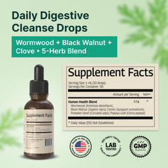 VINATURA Papaya leaf and pumpkin seed blend bottle emphasizes natural wellness synergy.