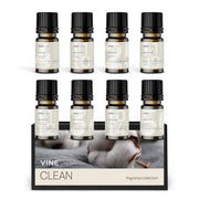 Vinevida set of 8 clean scents for candle making bottle pour offers cozy aroma options.