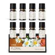 VINEVIDA Set 8 floral scents for candle making enhances ambiance with natural fragrance