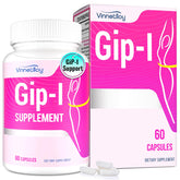 VINNETLLOY G1P bottle front with vegan capsules for daily wellness.