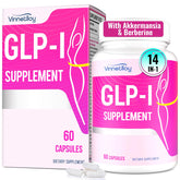 VINNETLLOY GLP-l supplement bottle front view for daily use