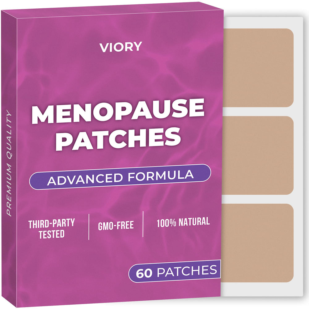 VIORY menopause relief patch pack sixty in a box, easy daily use for comfort