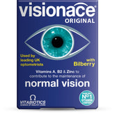 Visionace Original bottle front for daily eye support.