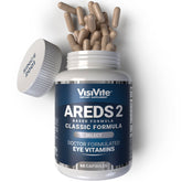 VisiVite AREDS2 bottle front view for macular support