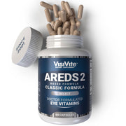 VisiVite AREDS2 bottle front view for macular support