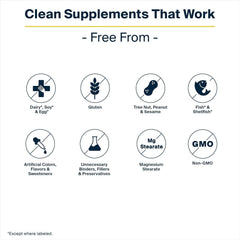 Vital Nutrients Vitamin D 5000 IU label highlights allergen-free, non-GMO formula.