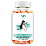 VITA GLOBE Prenatal gummies bottle for convenient daily prenatal nutrition.