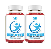 VITA GLOBE Vitamin K2 Gummies front label highlighting 510mcg for bones and heart