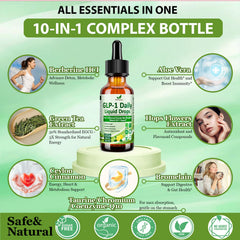 Vita PLynxera drops pour illustrating convenient dosing for a busy lifestyle.