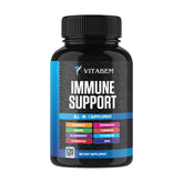 Vitabem 8-in-1 immunity gummy bottle with elderberry for daily antioxidant support.