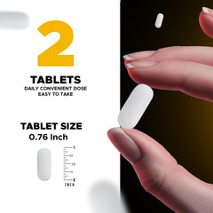 Vitabod label close-up with ingredients and allergen-conscious details