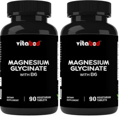 Vitabod Magnesium Glycinate 1000 mg bottle for daily magnesium support