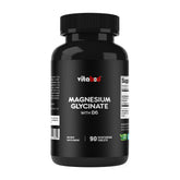 Vitabod magnesium-glycinate 1000mg tablets front bottle view, potential daily muscle support