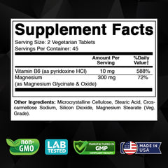 Vitabod magnesium glycinate bottle front—premium chelated formula on display