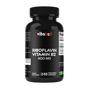 Vitabod Riboflavin bottle front view for energy support.