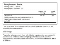 Vitacost Magnesium Ultra capsules closeup highlighting easy-to-swallow daily supplement