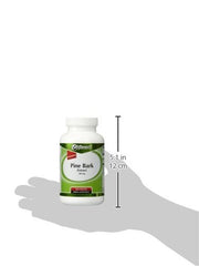 Vitacost Pine Bark Extract capsules close-up shows 95% polyphenols for consistency.
