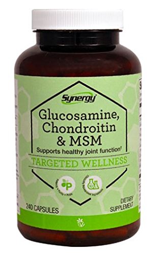 Vitacost Synergy Glucosamine Chondroitin MSM bottle for joint support and mobility