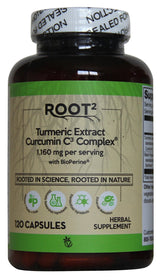 Vitacost Turmeric Extract Curcumin C3 Complex bottle showing 60 servings for daily support
