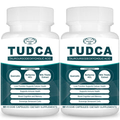 VITACRLLYNMN 2200MG TUDCA bottle close-up for liver support