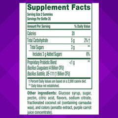 Vitafusion mango flavor gummies, tasty daily probiotic routine