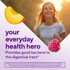 Vitafusion peach flavor gummies, chewy daily option for wellness routine