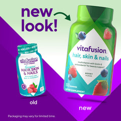 Vitafusion raspberry-flavored gummies closeup for tasty wellness on the go