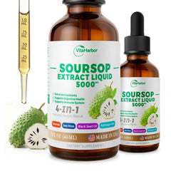 VitaHarbor 4-in-1 Soursop Bitters Bottle for daily wellness.