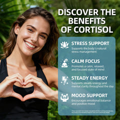 VitaHarbor ashwagandha ingredient supports natural stress balance.