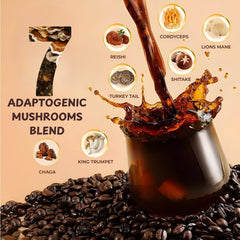 Vital Ace instant coffee serve emphasizes quick preparation for busy mornings