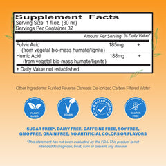 Vital Earth Minerals detox liquid in a glass demonstrates easy mixing with beverages.