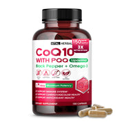 Vital Herbal Liposomal CoQ10 ubiquinone capsules for daily energy and cardiovascular support