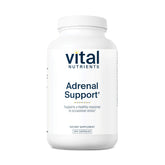 Vital Nutrients Adrenal Support bottle with compact capsules for daily stress support