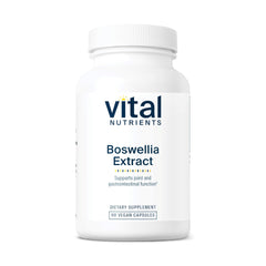 Vital Nutrients Boswellia 400mg bottle close-up for joint support.