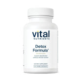 Vital Nutrients Detox Formula bottle pour, convenient daily use