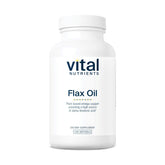 Vital Nutrients flax oil 3000mg bottle front showing high-ALA content