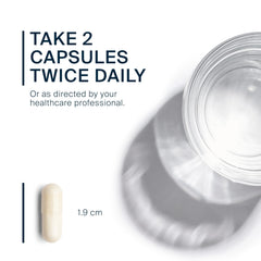 Vital Nutrients Glutathione 400mg capsules highlight convenient daily dosing
