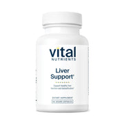 Vital Nutrients Liver Support bottle with milk thistle and curcumin for liver wellness.