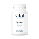 Vital Nutrients Lysine 500mg capsules for clean formulation and tissue support